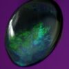 0.4ct Black Opal